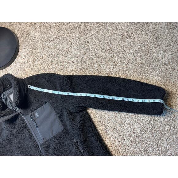 BASS Outdoor Jacket Men's XL, Black, Zip Up faux Sherpa Fleece/Jacket/Coat, NWT - Picture 8 of 14